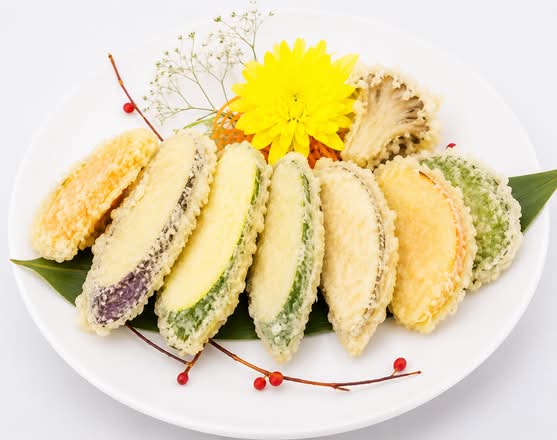 Mixed Vegetable Tempura (8pcs)(杂菜天妇罗)